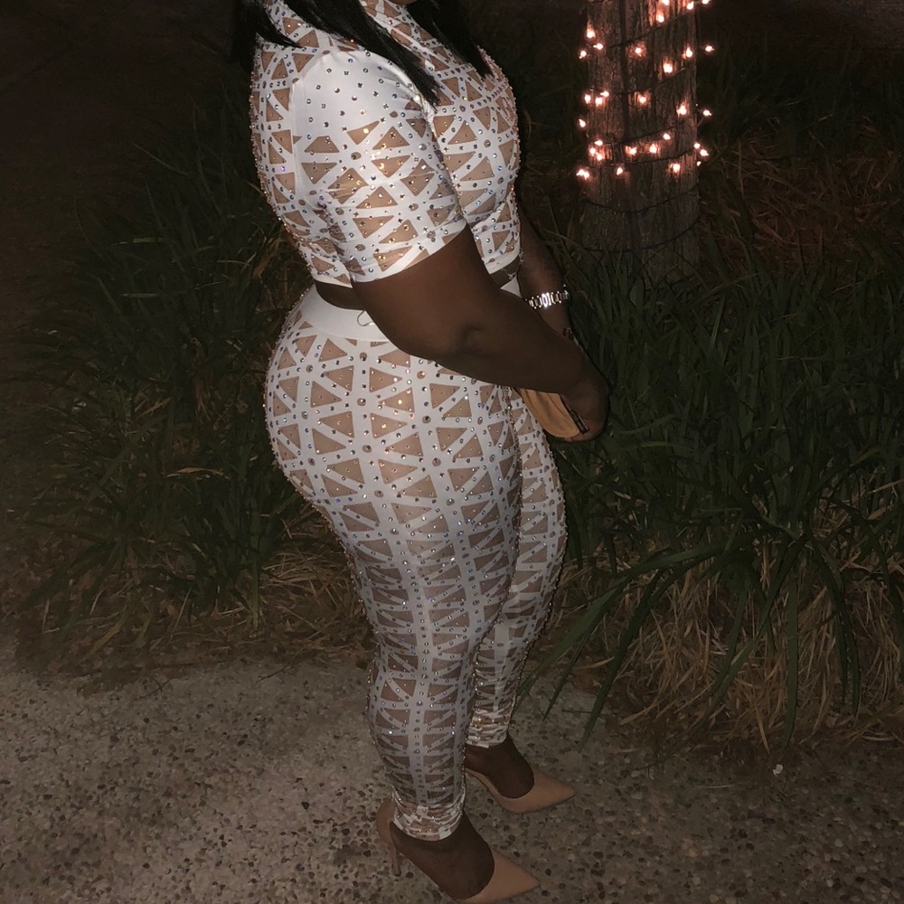 2 piece outfit worn once for a few hours